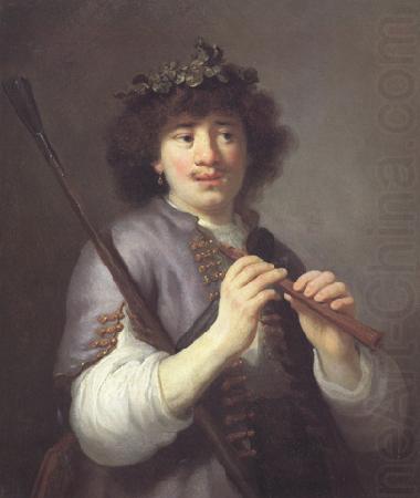 Rembrandt as a shepherd (mk33), Govert flinck